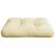 Pernă de paleți, crem, 60x61,5x10 cm, material textil GartenMobel Dekor