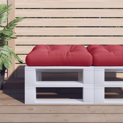 Pernă de paleți, roșu vin, material textil GartenMobel Dekor
