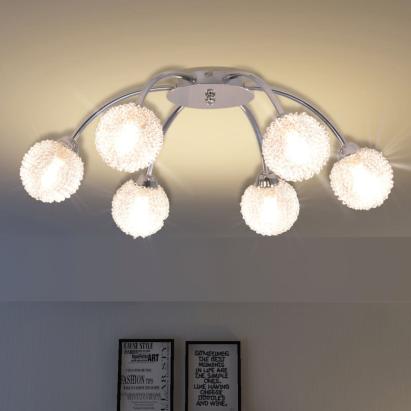 Lustră cu 6 becuri LED G9 240 W GartenMobel Dekor