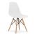 Set masa pentru sufragerie/living + 4 scaune Osaka alb, Artool, lemn, stejar sonoma, 80x80x75 cm GartenVIP DiyLine