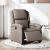 Fotoliu rabatabil electric, gri taupe, material textil GartenMobel Dekor