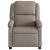 Fotoliu rabatabil electric, gri taupe, material textil GartenMobel Dekor
