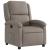Fotoliu rabatabil electric, gri taupe, material textil GartenMobel Dekor