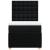 Pat box spring cu saltea, negru, 90x190 cm, textil GartenMobel Dekor