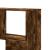 Bibliotecă 4 niveluri stejar fumuriu 85x85x140cm lemn prelucrat GartenMobel Dekor