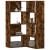 Bibliotecă 4 niveluri stejar fumuriu 85x85x140cm lemn prelucrat GartenMobel Dekor