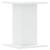 Suporturi de plante, 2 buc., alb, 30x30x40 cm, lemn prelucrat GartenMobel Dekor