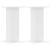 Suporturi de plante, 2 buc., alb, 30x30x60 cm, lemn prelucrat GartenMobel Dekor