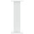 Suporturi de plante, 2 buc., alb, 30x30x80 cm, lemn prelucrat GartenMobel Dekor