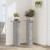Suport de plante, 2 buc., gri beton, 30x30x80 cm lemn prelucrat GartenMobel Dekor