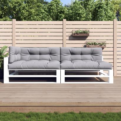 Perne pentru paleți, 5 buc., gri, material textil GartenMobel Dekor