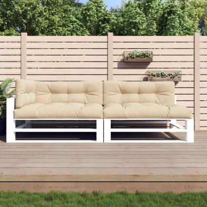 Perne de paleți, 5 buc., bej, material textil GartenMobel Dekor