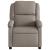 Fotoliu rabatabil, gri taupe, material textil GartenMobel Dekor