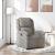 Fotoliu rabatabil, gri taupe, material textil GartenMobel Dekor