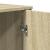 Dulap, stejar sonoma, 78x35,5x74,5 cm, lemn prelucrat GartenMobel Dekor