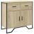 Dulap, stejar sonoma, 79,5x35,5x74,5 cm, lemn prelucrat GartenMobel Dekor