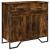 Dulap, stejar fumuriu, 79,5x35,5x74,5 cm, lemn prelucrat GartenMobel Dekor