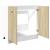 Dulap inferior, stejar sonoma, 80x46x81,5 cm, lemn prelucrat GartenMobel Dekor