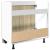Dulap inferior, stejar sonoma, 80x46x81,5 cm, lemn prelucrat GartenMobel Dekor