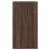 Dulap colț cu sertare stejar maro 40x41x76 cm lemn prelucrat GartenMobel Dekor