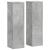 Suport de plante, 2 buc., gri beton, 17x17x60 cm lemn prelucrat GartenMobel Dekor