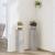 Suport de plante, 2 buc., gri beton, 17x17x60 cm lemn prelucrat GartenMobel Dekor