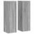 Suporturi de plante 2 buc. gri sonoma 25x25x80cm lemn prelucrat GartenMobel Dekor