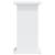 Suport de plante, alb, 33x33x60 cm, lemn prelucrat GartenMobel Dekor