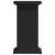 Suport de plante, negru, 33x33x60 cm, lemn prelucrat GartenMobel Dekor