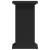Suport de plante, negru, 33x33x60 cm, lemn prelucrat GartenMobel Dekor