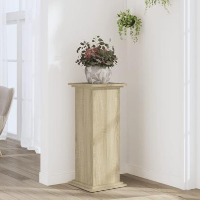 Suport de plante, stejar sonoma, 33x33x80 cm, lemn prelucrat GartenMobel Dekor