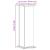 Suport de plante, sonoma gri, 33x33x100 cm, lemn prelucrat GartenMobel Dekor