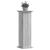 Suport de plante, sonoma gri, 33x33x100 cm, lemn prelucrat GartenMobel Dekor
