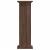 Suport de plante, stejar maro, 33x33x100 cm, lemn prelucrat GartenMobel Dekor