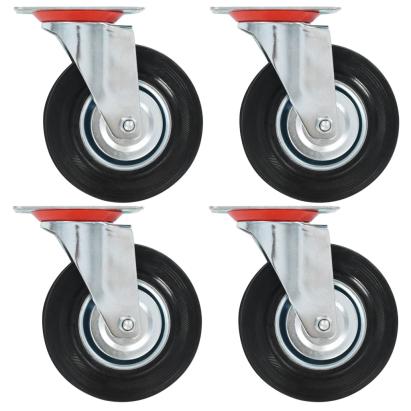 Roți pivotante, 4 buc.,125 mm GartenMobel Dekor