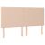 Tăblii de pat 4 buc, cappuccino 80x5x78/88 cm piele ecologică GartenMobel Dekor