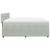 Pat box spring cu saltea, gri deschis, 180x200 cm, catifea GartenMobel Dekor