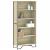Bibliotecă, stejar sonoma, 80x31x169 cm, lemn prelucrat GartenMobel Dekor