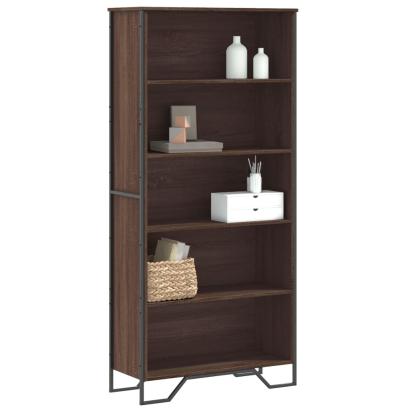 Bibliotecă, stejar maro, 80x31x169 cm, lemn prelucrat GartenMobel Dekor