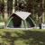 Cabină cort de camping, 4 persoane, verde, impermeabil GartenMobel Dekor
