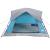 Cabină cort de camping, 4 persoane, albastru, impermeabil GartenMobel Dekor