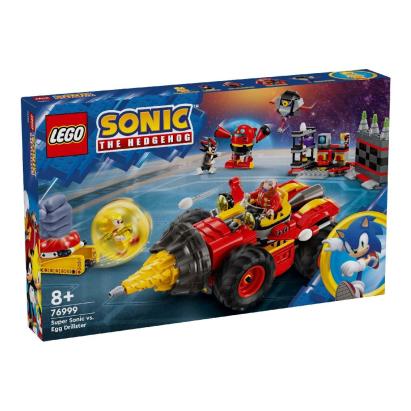 LEGO SONIC SUPER SONIC VS EGG DRILLSTER 76999 SuperHeroes ToysZone