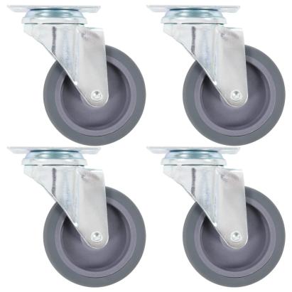 Roți pivotante, 4 buc., 75 mm GartenMobel Dekor
