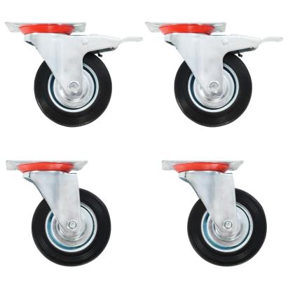 Roți pivotante, 32 buc., 100 mm GartenMobel Dekor