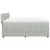 Pat box spring cu saltea, gri deschis, 180x200 cm, catifea GartenMobel Dekor