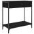 Masă consolă, negru, 75x34,5x75 cm, lemn prelucrat GartenMobel Dekor