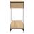 Masă consolă, stejar sonoma, 75x34,5x75 cm, lemn prelucrat GartenMobel Dekor