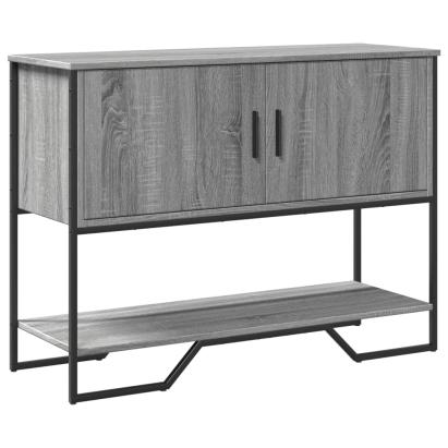 Măsuță consolă, gri sonoma, 100x35x74,5 cm, lemn prelucrat GartenMobel Dekor