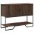 Măsuță consolă, stejar maro, 100x35x74,5 cm, lemn prelucrat GartenMobel Dekor