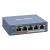 Switch 4 porturi PoE, 1 port uplink RJ45, SMART Management - HIKVISION DS-3E1105P-EI SafetyGuard Surveillance